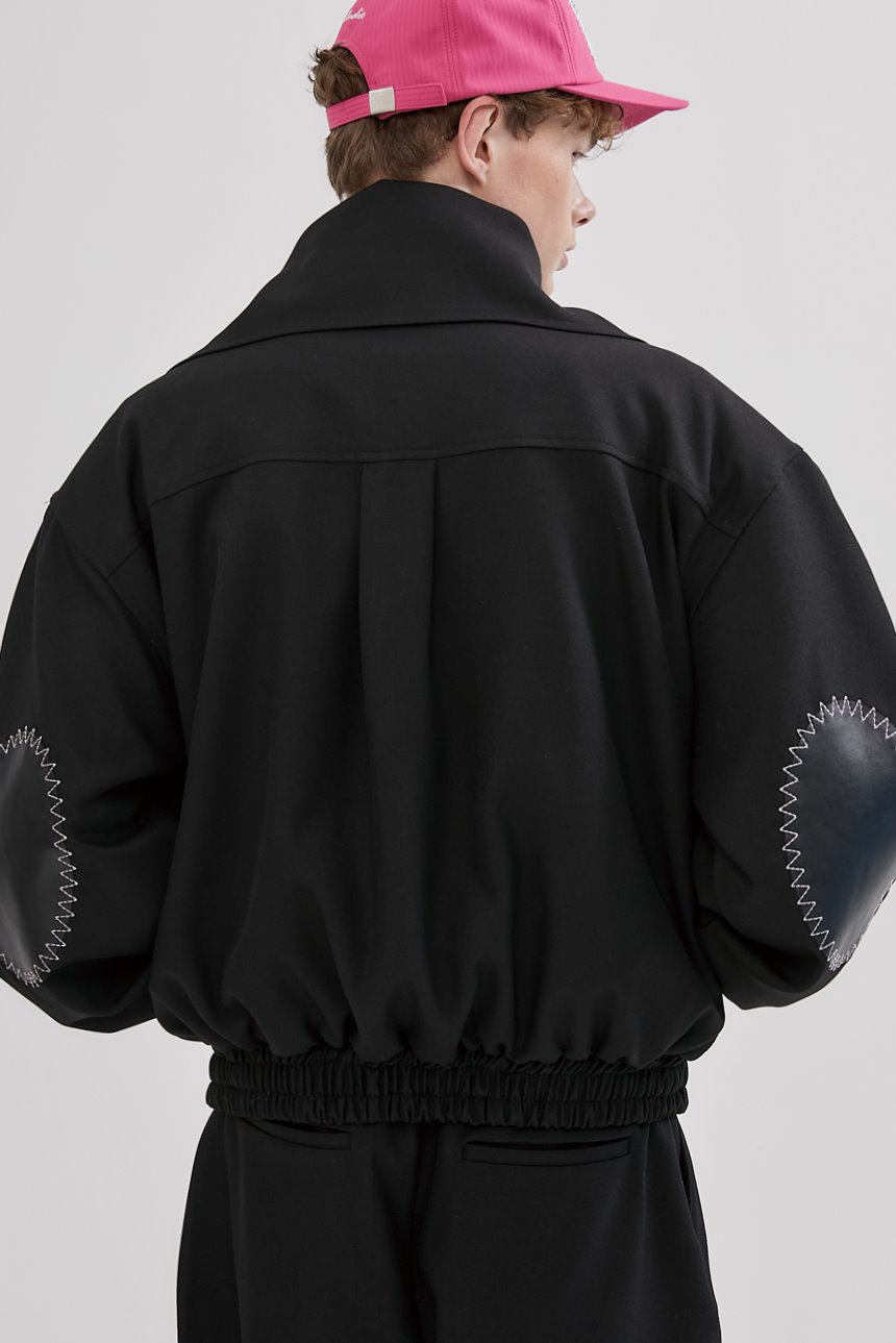 sailor collar jacket(black)